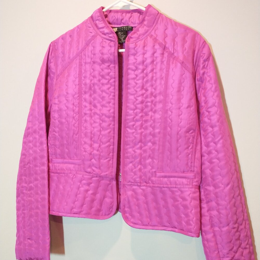 NWOT Carole Little Silk Jacket Size M